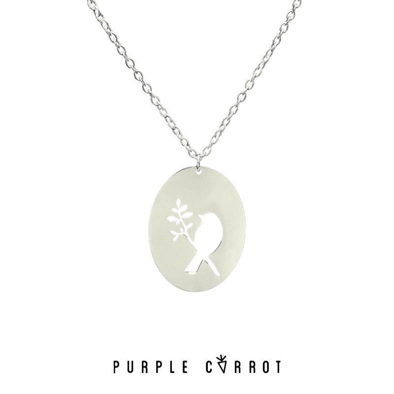 Mossie/ Cape Sparrow Cutout Necklace