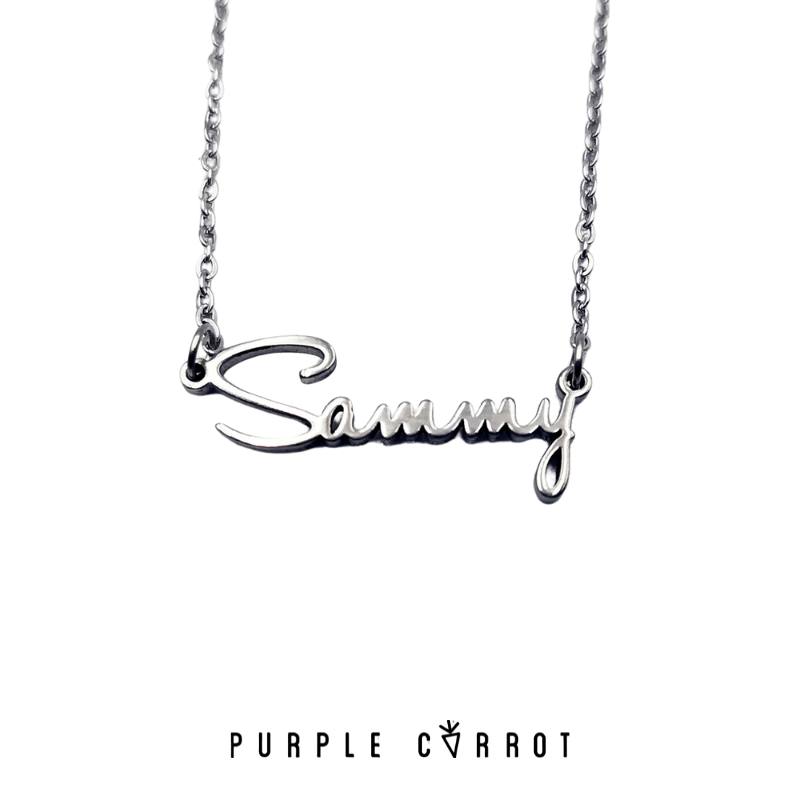 Sammy Font Name Necklace