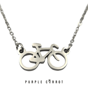 Bicycle Pendant Necklace