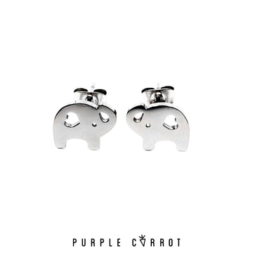 Elephant Stud Earrings