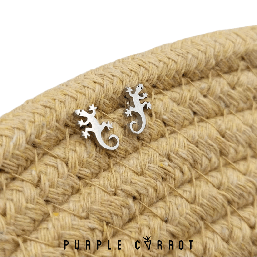 BLACK FRIDAY Dainty Gecko Studs