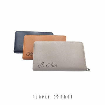 Zipper Card Holder Wallet