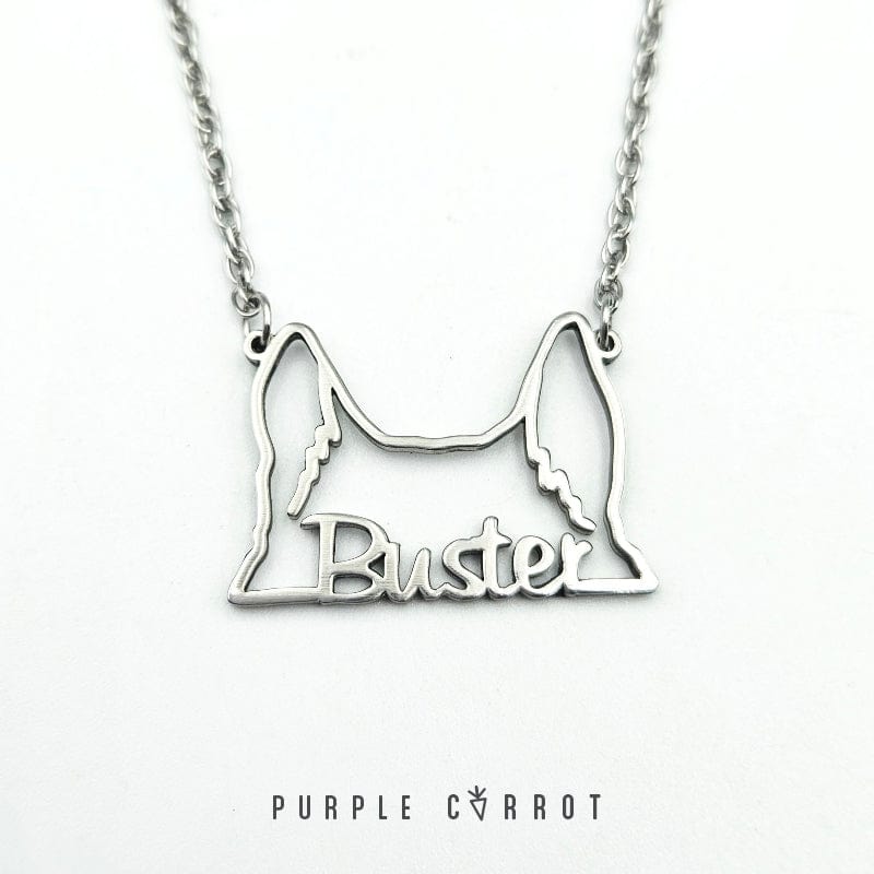 Personalised Dog Cutout Pendant & Necklace