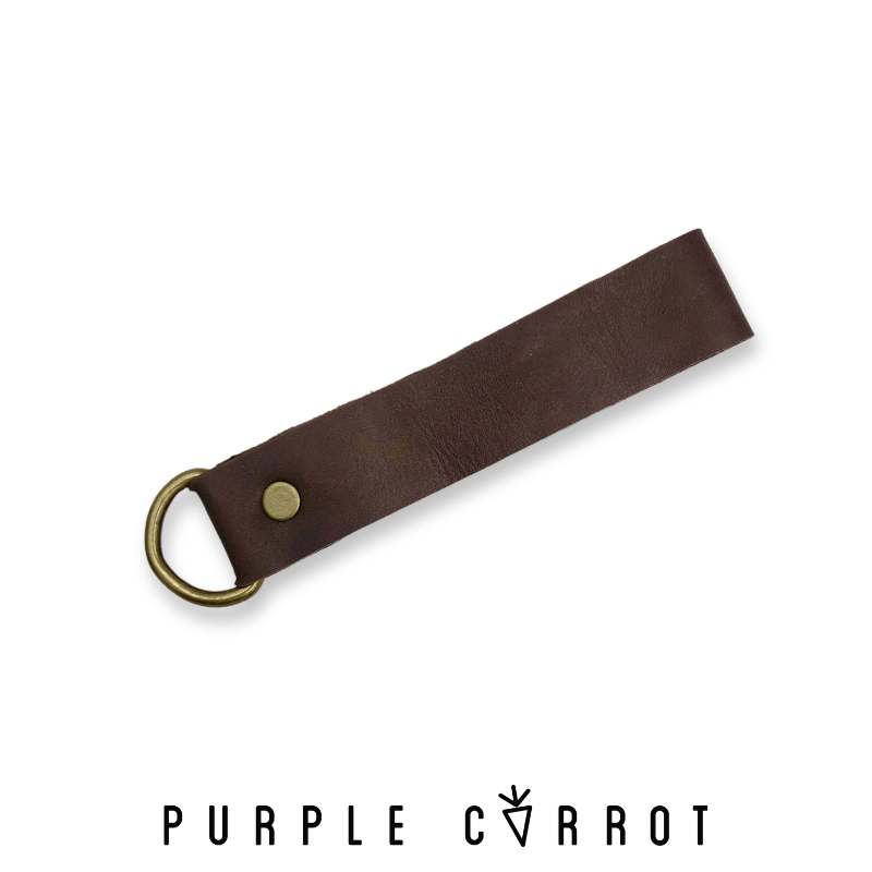 BLACK FRIDAY Real Leather Strap Keychain