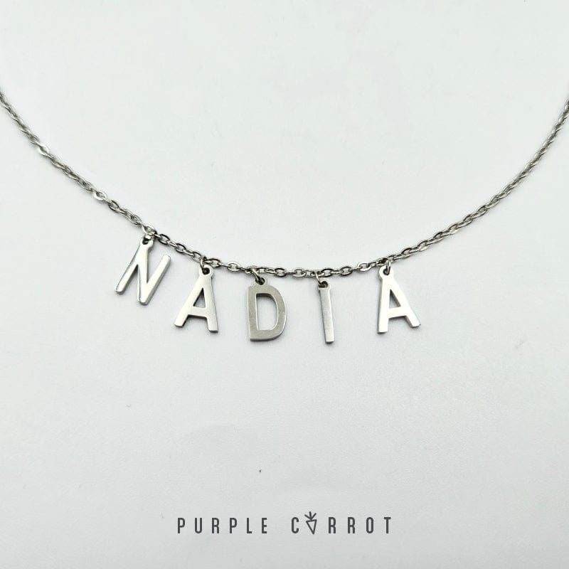 Personalised Alphabet Letter Pendant(s) Necklace