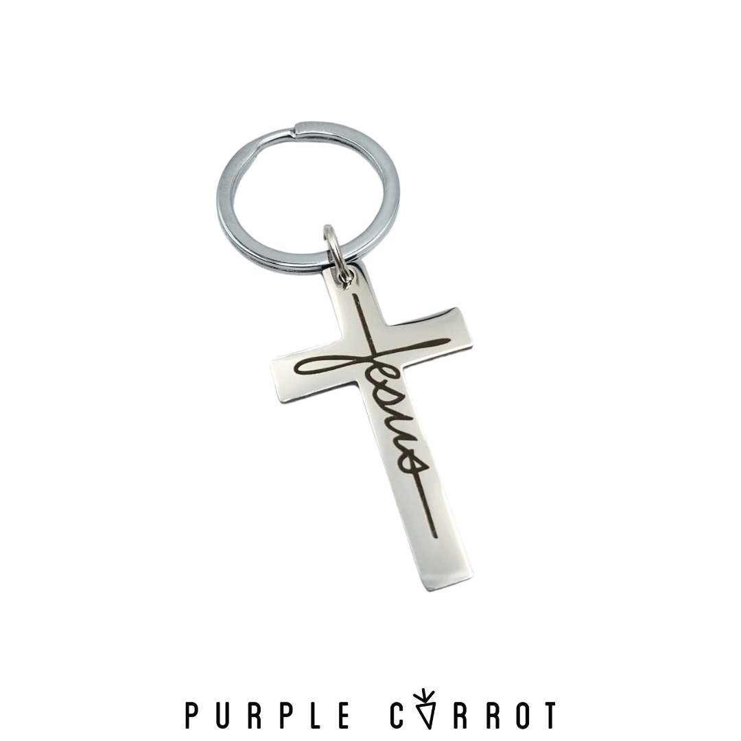 BLACK FRIDAY Blessed Cross Keepsake Keychain