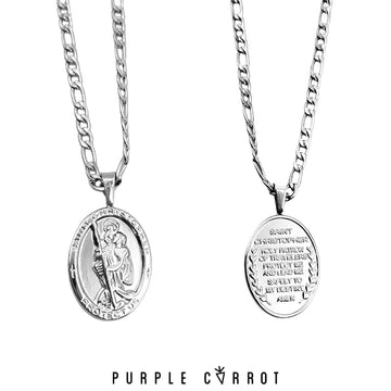 Saint Christopher Pendant Necklace