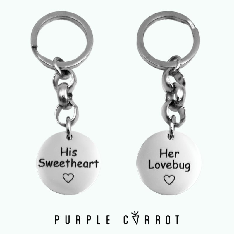 VALENTINES Terms of Endearment Keychain Set