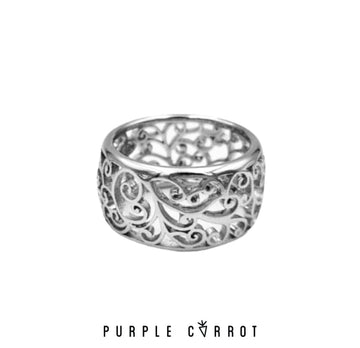 Filigree Cutout Ring