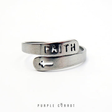 Cross faith ring