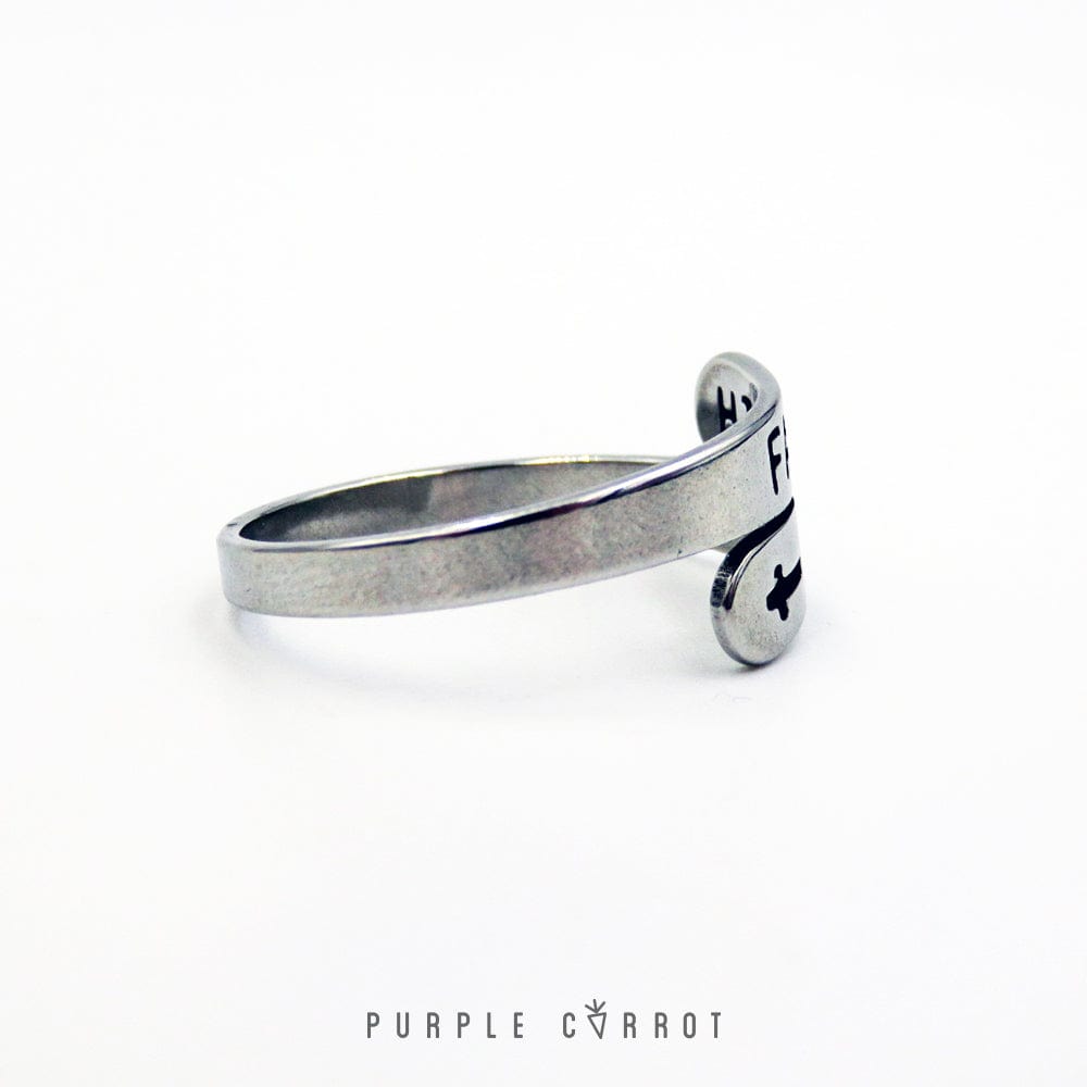 Cross faith ring