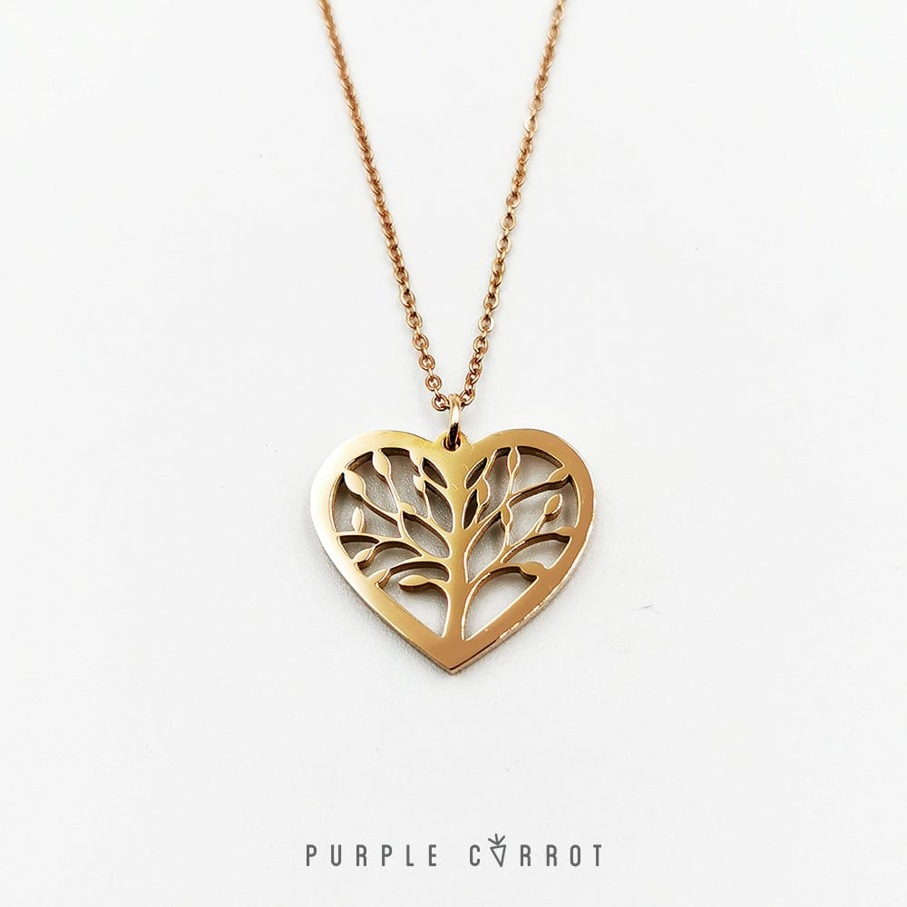 Heart Tree of Life Necklace